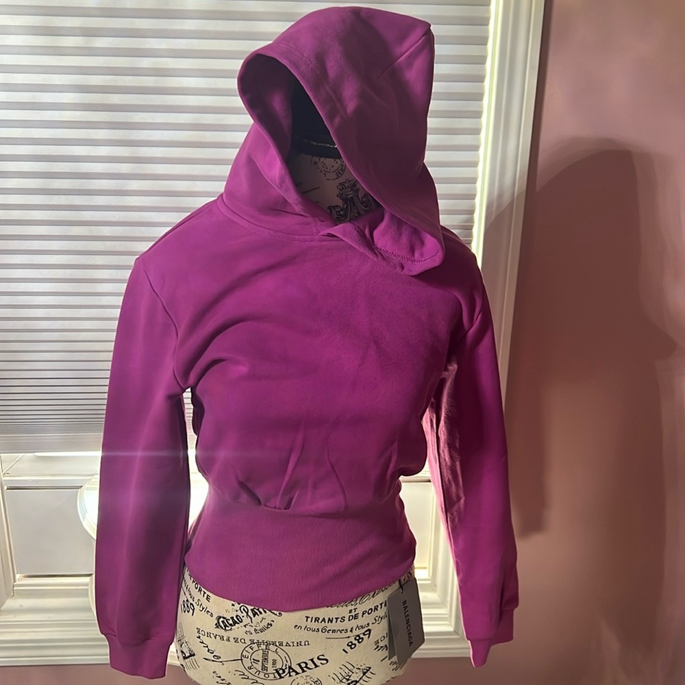 Balenciaga-  Small unisex hooded sweatshirt